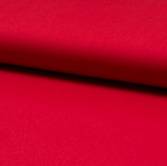 Cotton Poplin: Red