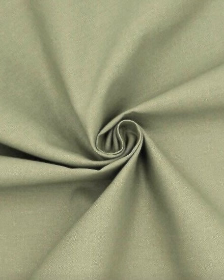 Bomuld Poplin: khaki