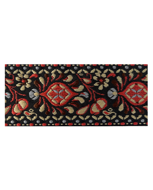 Ribbon with fringes - Blue