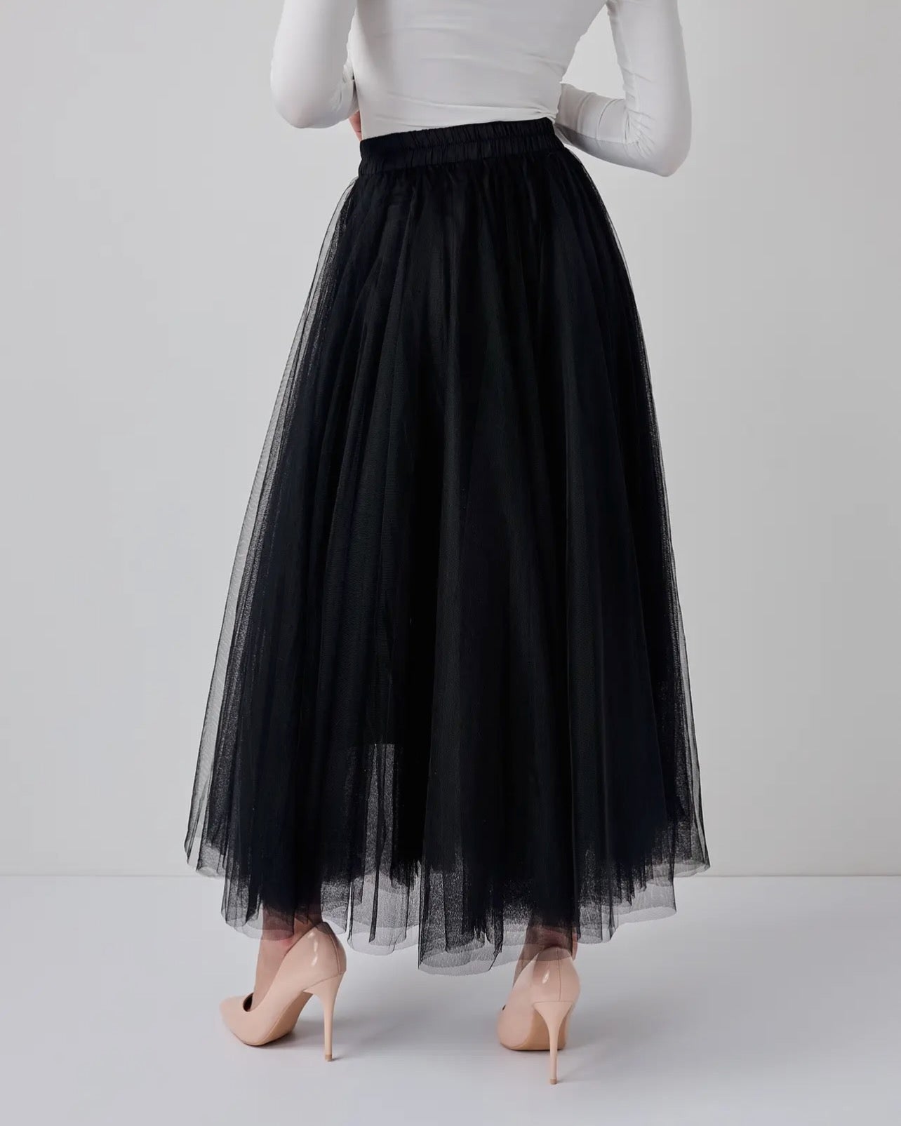 Choklate tylnederdel  - Sort