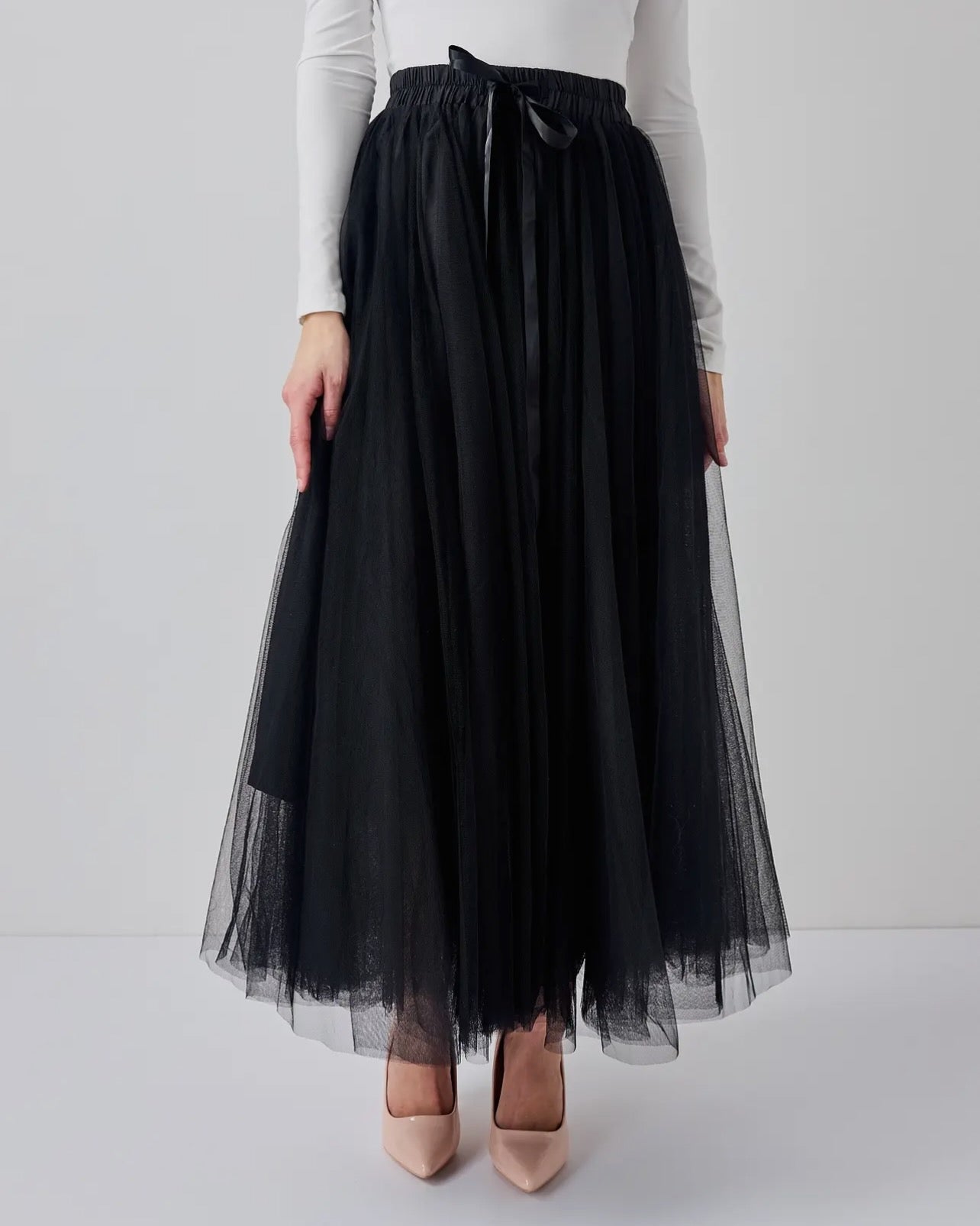 Choklate tylnederdel  - Sort